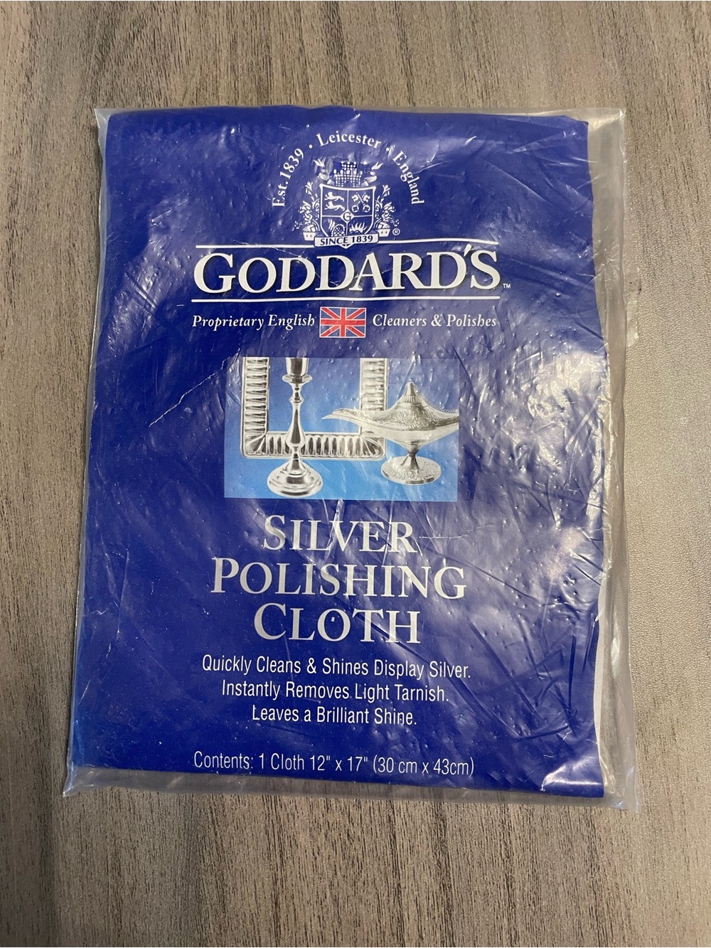 Goddard’s Silver Polishing Cloth – New in Package – 1 Pack